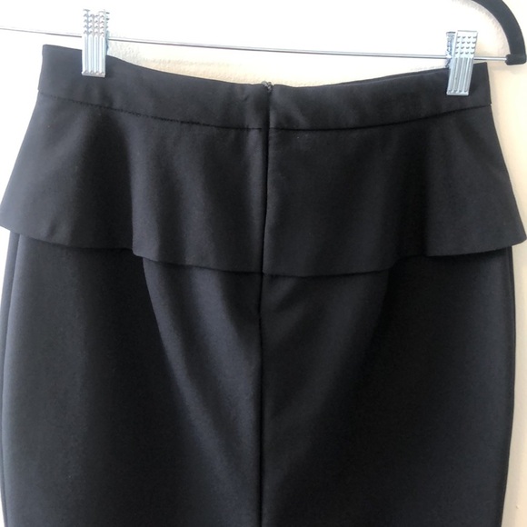 Zara peplum black skirt - Picture 4 of 11